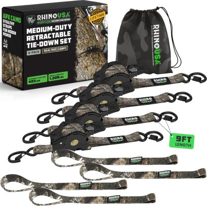 🎁 Limited Time – Upgraded 2026 Retractable Ratchet Strap