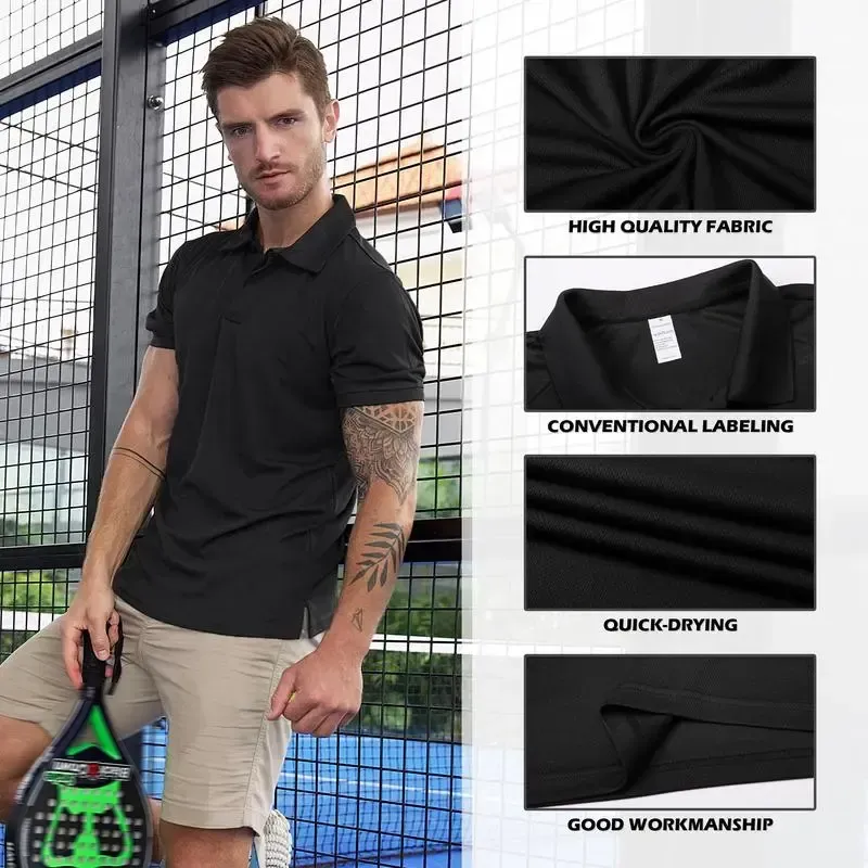 🔥Men’s Performance Polo Shirt​