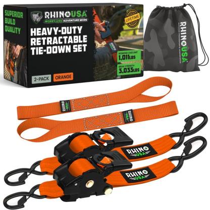 🎁 Limited Time – Upgraded 2026 Retractable Ratchet Strap