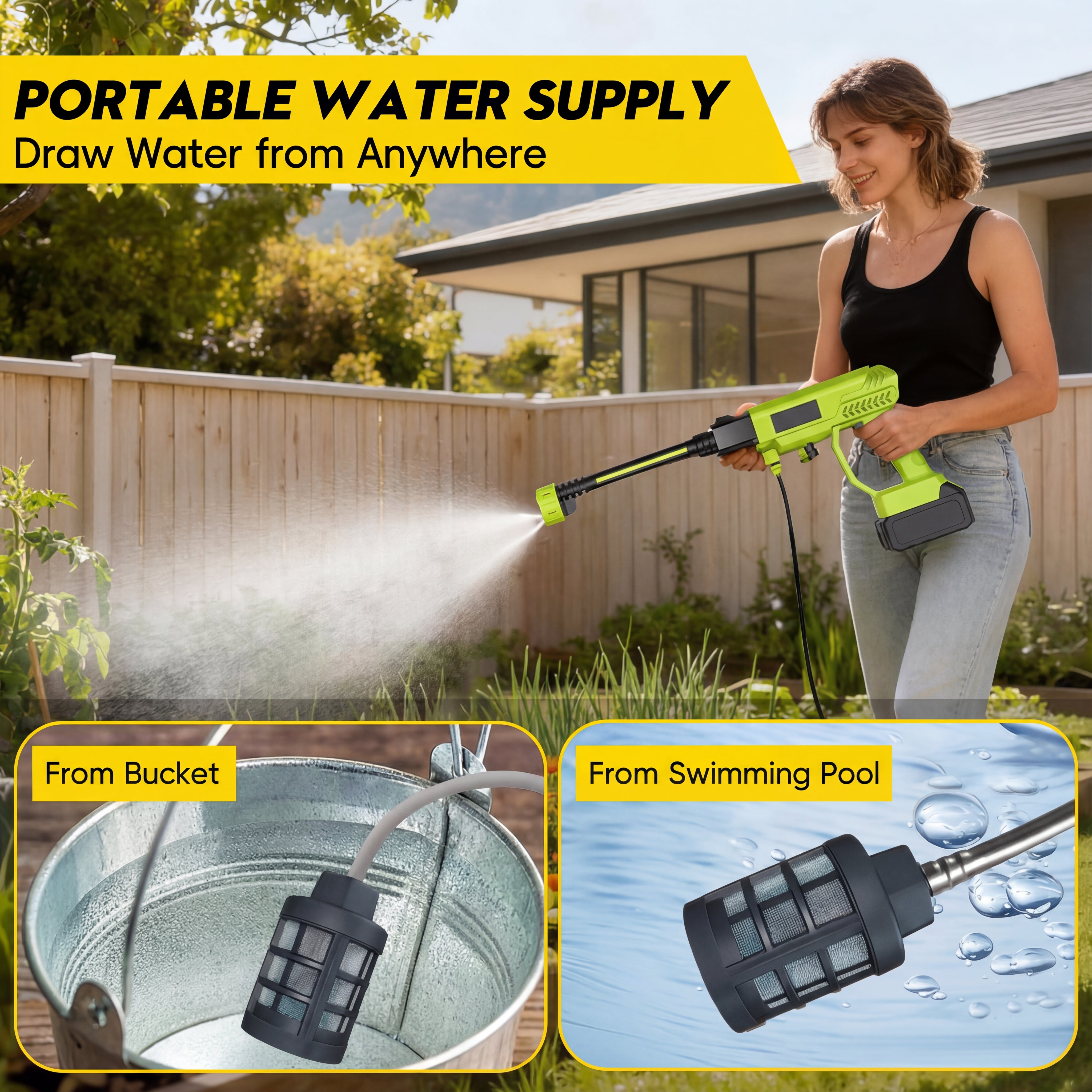 Limited Time – Upgraded 2026 TurboClean Cordless Pressure Washer