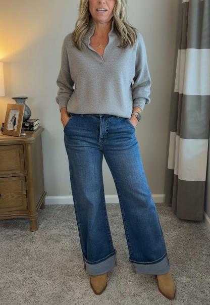 NEW🔥 Women's Cotton V-Neck Top