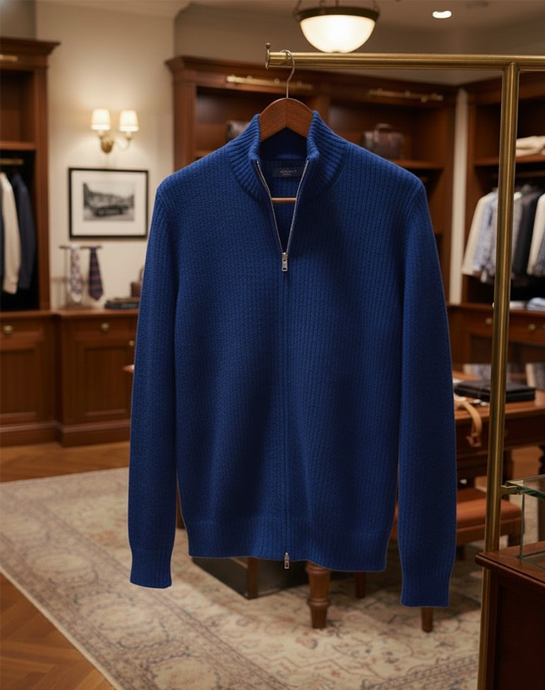 New Arrivals🔥 Men's Cashmere Zipper Sweater Jacket