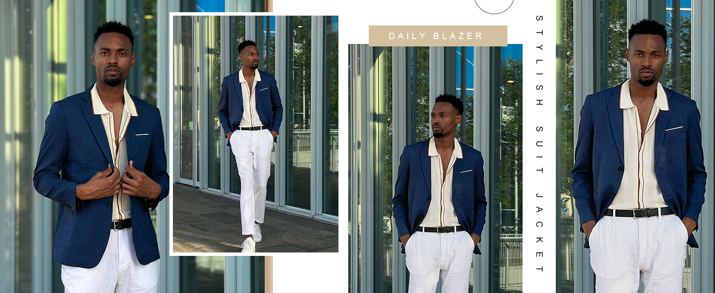 paisley graphic 2 buttons casual sport coats for work