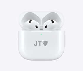 AirPods 4 Charging Case, example engraving