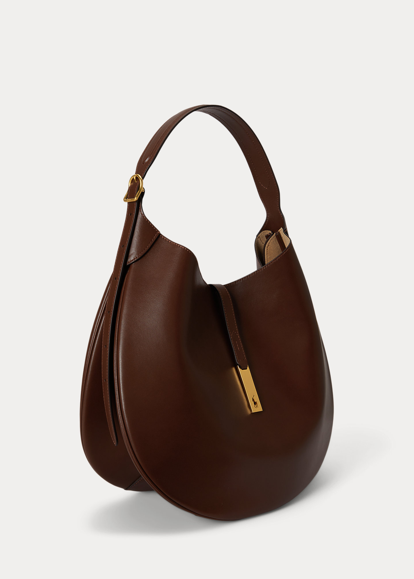 Polo ID Large Calfskin Shoulder Bag