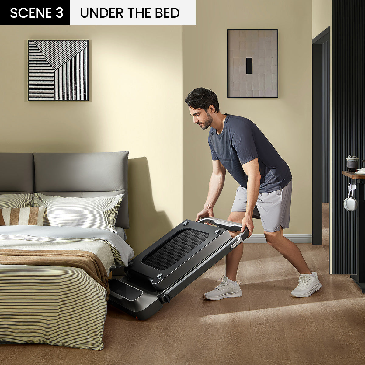 Walkithtngpad R2 Walk&Run 2IN1 Foldable Treadmill