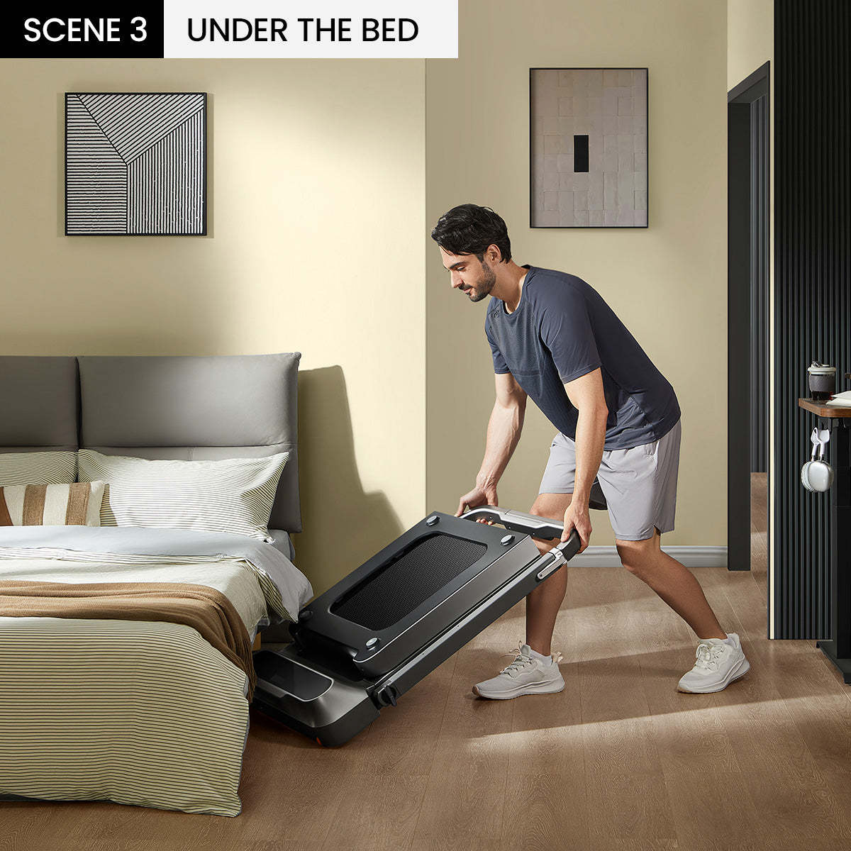 Walkithtngpad R2 Walk&Run 2IN1 Foldable Treadmill