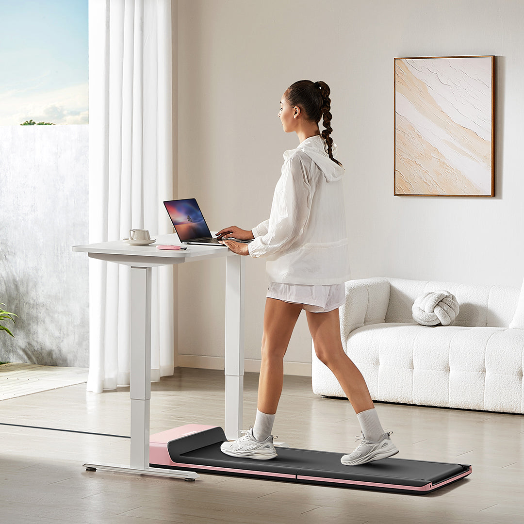 Walkithtngpad Pink P1 Foldable Walking Treadmill