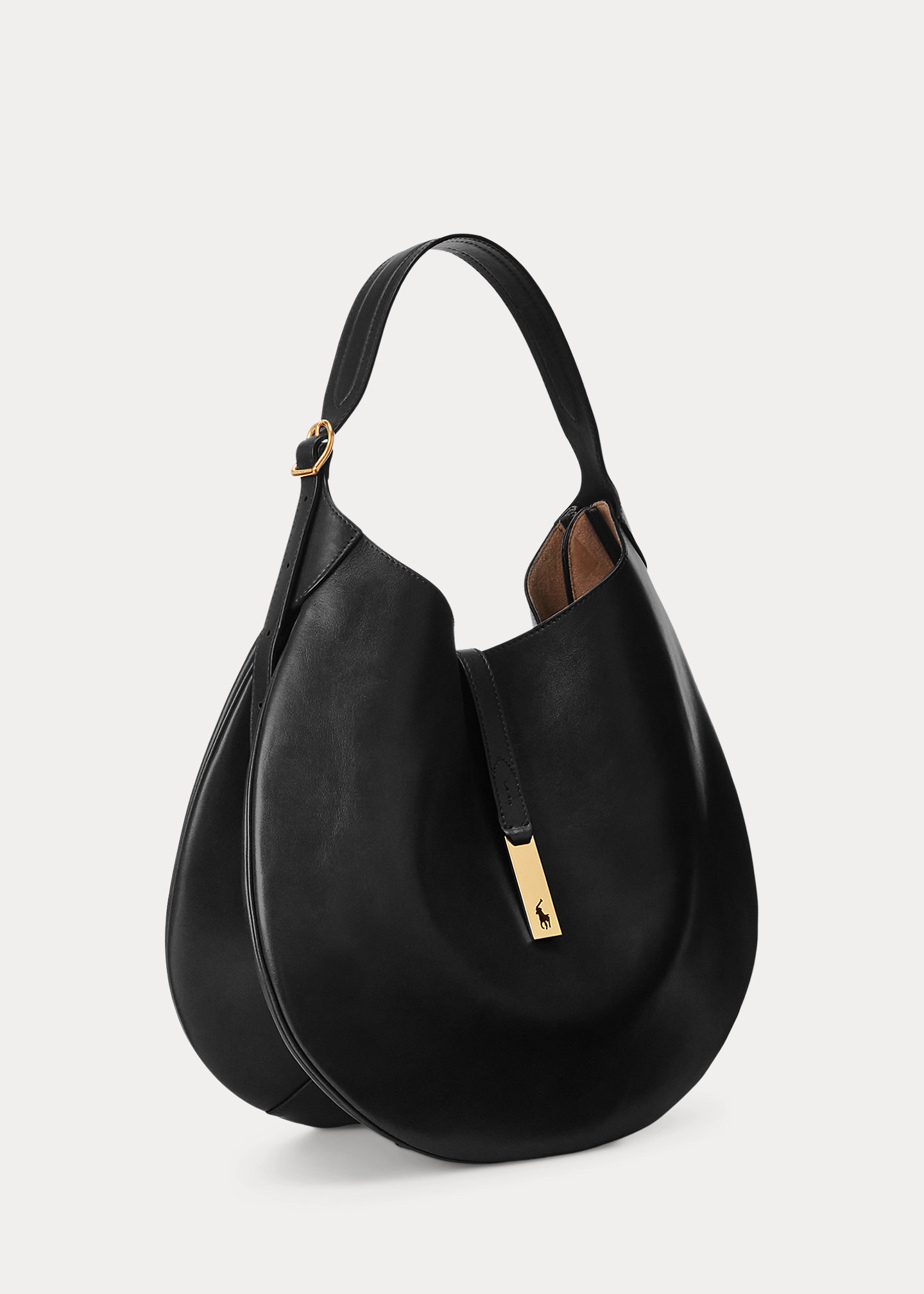 Polo ID Calfskin Large Shoulder Bag