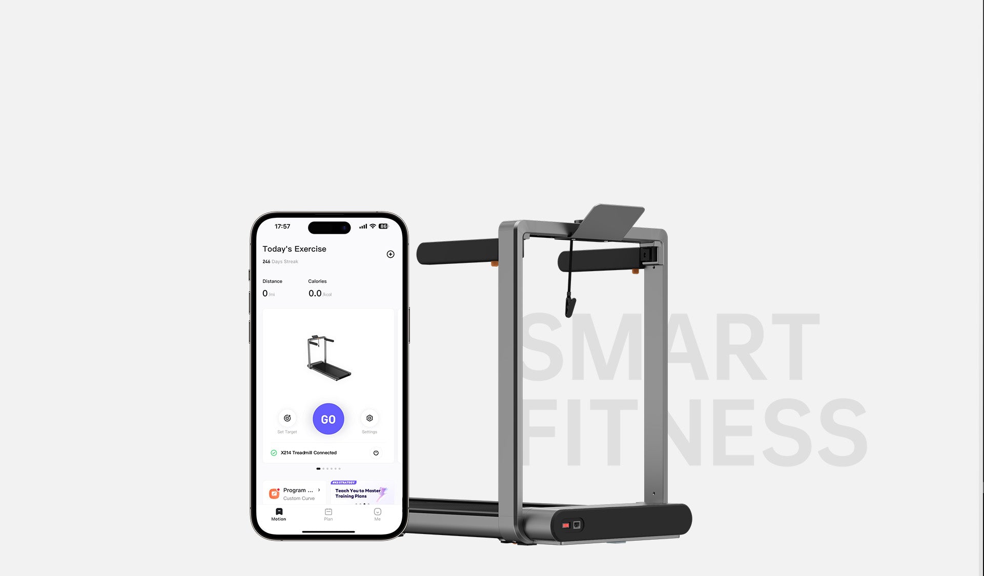 WalkingPad X214 Foldable Treadmill for home use