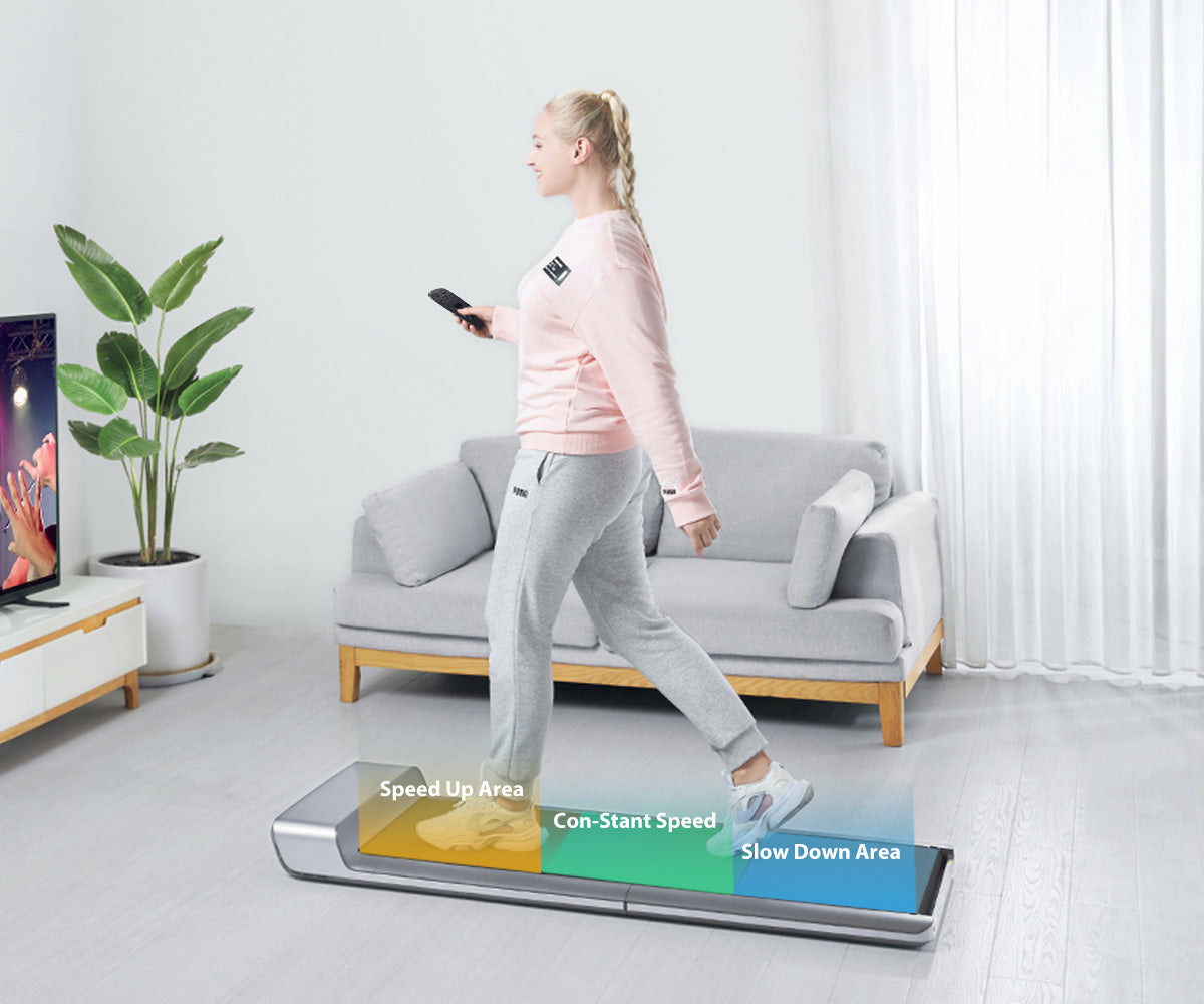 WalkingPad P1 foldable treadmill foot sense speed control