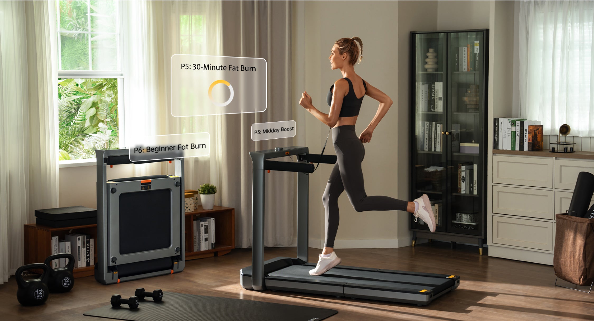 WalkingPad X25+ folding treadmill