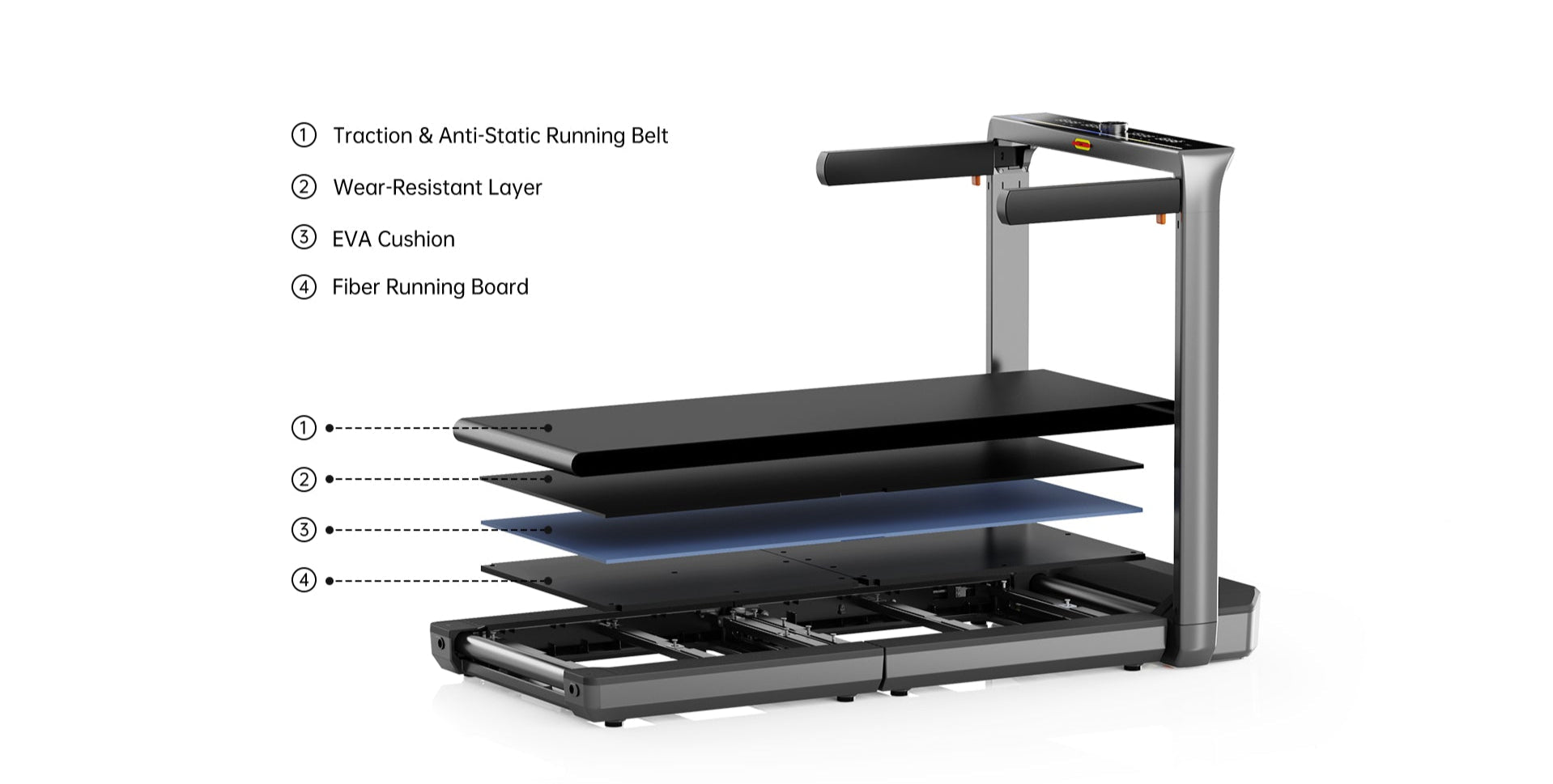 WalkingPad X25+ folding treadmill