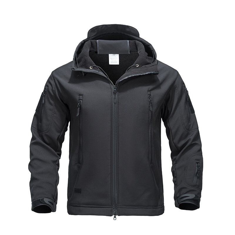 🔥The Last Day 60% OFF🔥Men’s Special Ops Military Tactical Rain Jackets Winter Warm Fleece Softshell Hooded Raincoat Snowboard