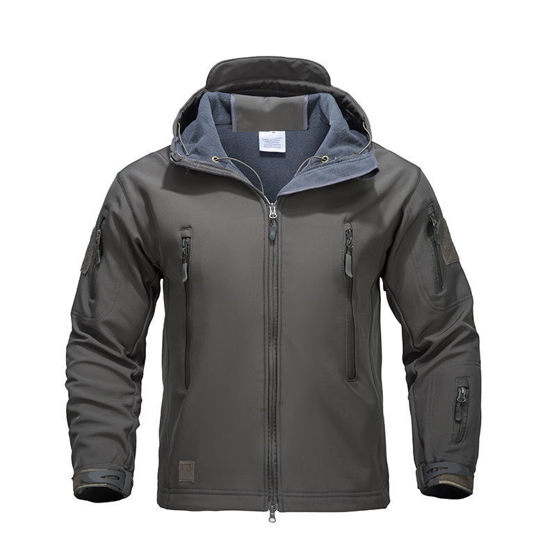 🔥The Last Day 60% OFF🔥Men’s Special Ops Military Tactical Rain Jackets Winter Warm Fleece Softshell Hooded Raincoat Snowboard