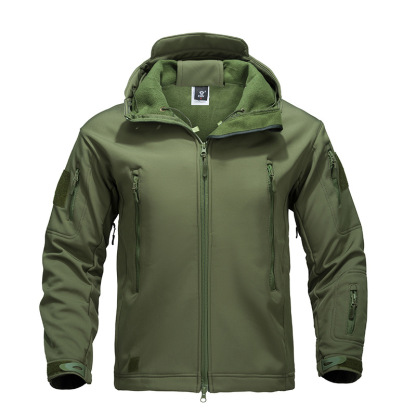 🔥The Last Day 60% OFF🔥Men’s Special Ops Military Tactical Rain Jackets Winter Warm Fleece Softshell Hooded Raincoat Snowboard