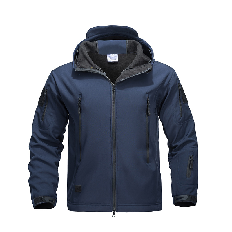 🔥The Last Day 60% OFF🔥Men’s Special Ops Military Tactical Rain Jackets Winter Warm Fleece Softshell Hooded Raincoat Snowboard