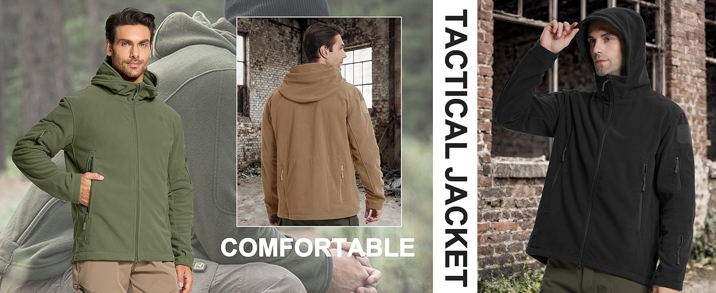 fleece jacket men