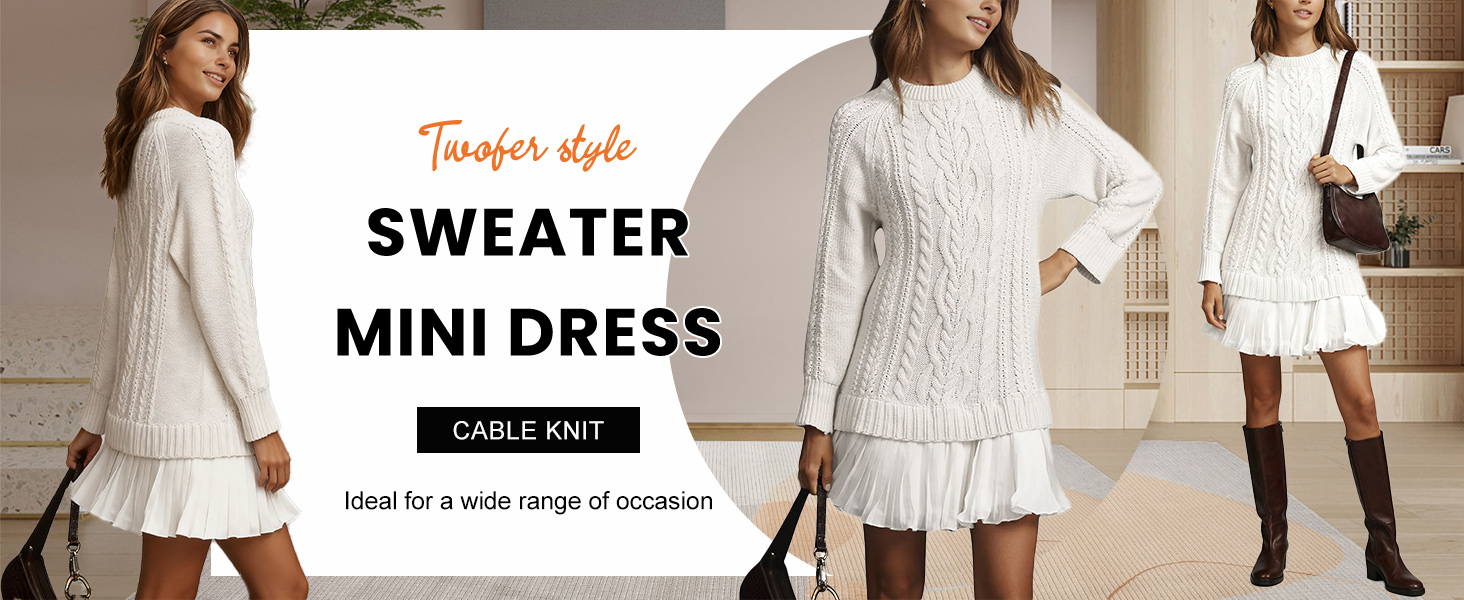 knit mini dress
