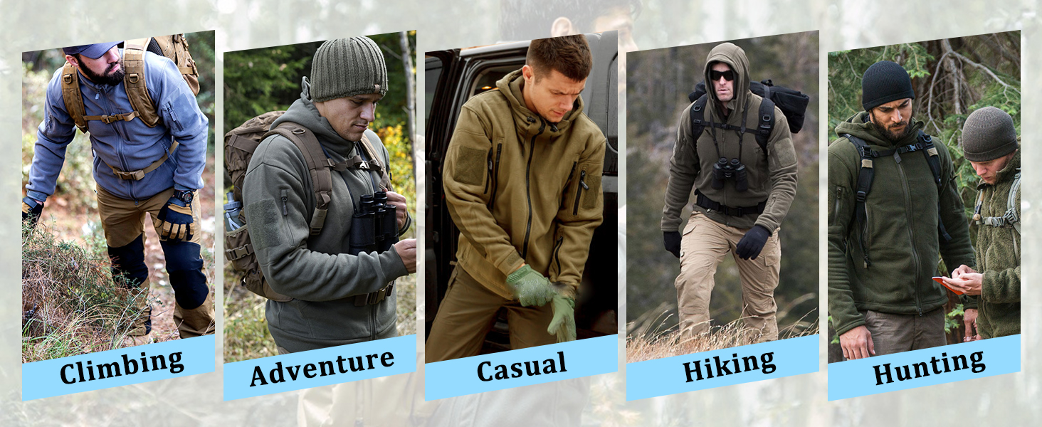 Hooded Military Tactical Jacket