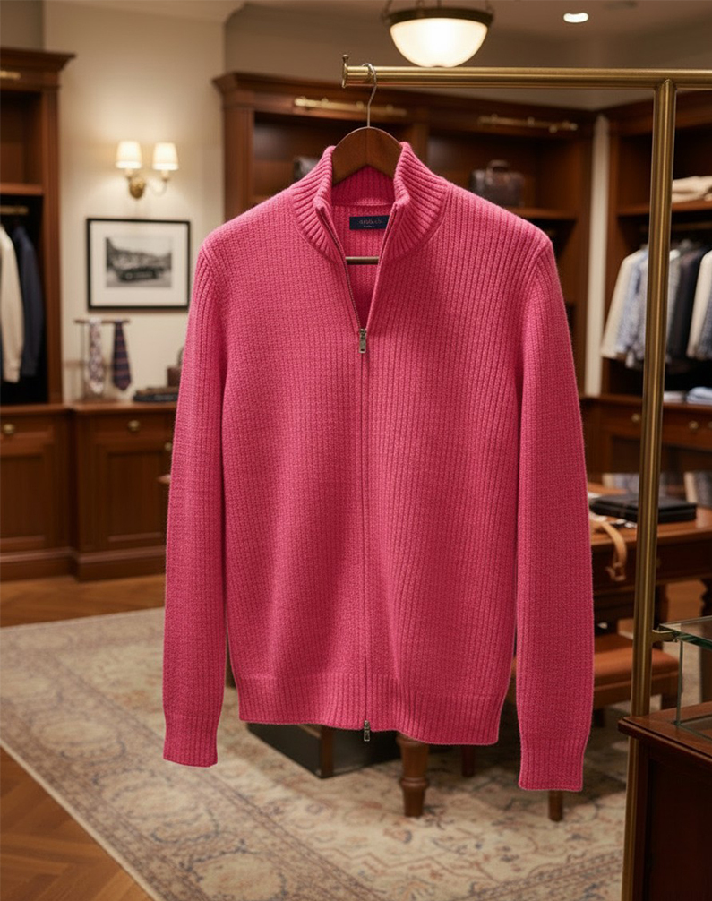 New Arrivals🔥 Men's Cashmere Zipper Sweater Jacket