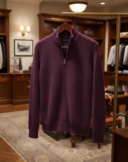 New Arrivals🔥 Men's Cashmere Zipper Sweater Jacket