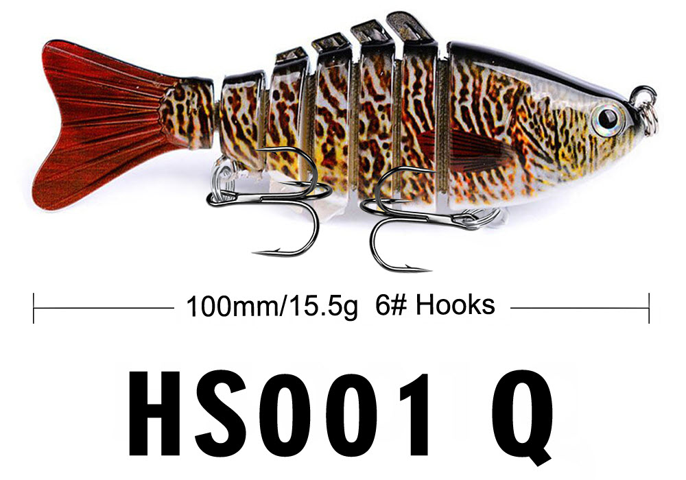 Swimbait 15.5g 7 Jointed Fishing Lure