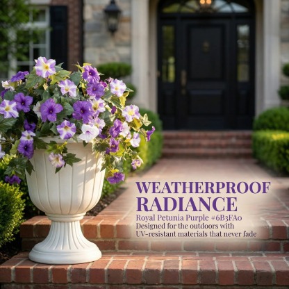 Spring Bloom Artificial Petunia Arrangement