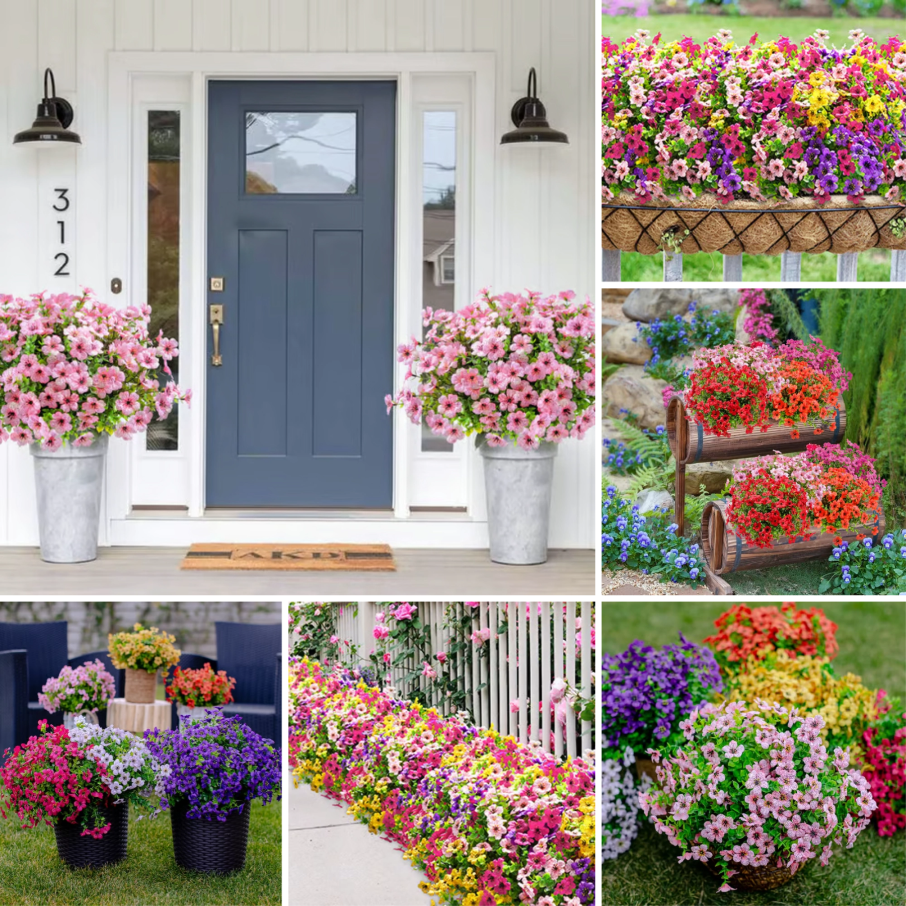 🌺Rainproof Lifelike Artificial Flowers With UV-Shield Coating💐