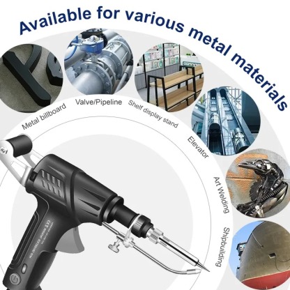 【3-in-1: Cutting, Welding & Rust Removal Tool】Internal heat test welding tool✨Save you hundreds of dollars in repair costs with ease
