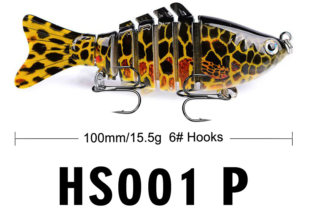Swimbait 15.5g 7 Jointed Fishing Lure