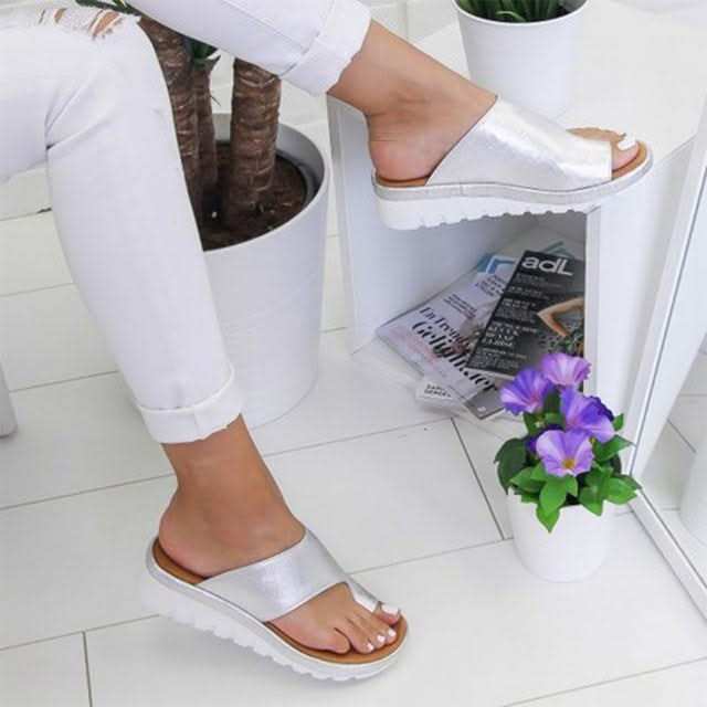 HexoBunion™ Orthopedic Bunion Corrector Sandals, Comfort Non-slip Flat Foot Support Shoes