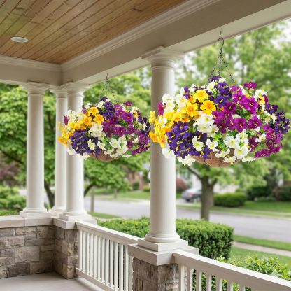 🔥Summer On Sale Only Today  Buy 2 Get 2 Free🔥UV Resistant Artificial Tricolor Morning Glory