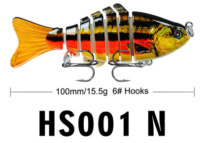 Swimbait 15.5g 7 Jointed Fishing Lure