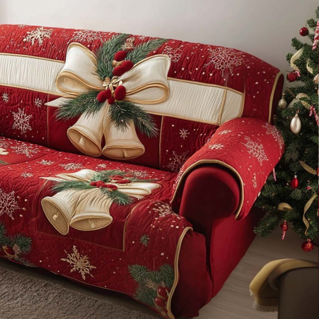Marivn® Xmas Quilted Sofa Cover