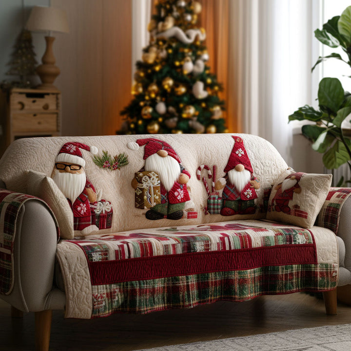 Marivn® Xmas Quilted Sofa Cover