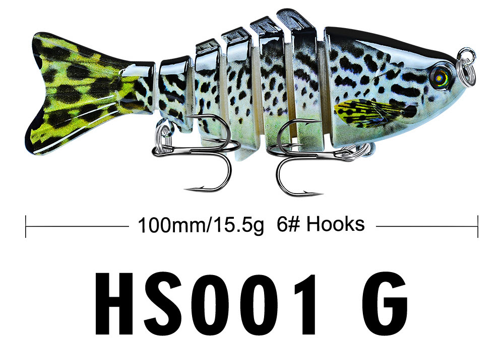Swimbait 15.5g 7 Jointed Fishing Lure