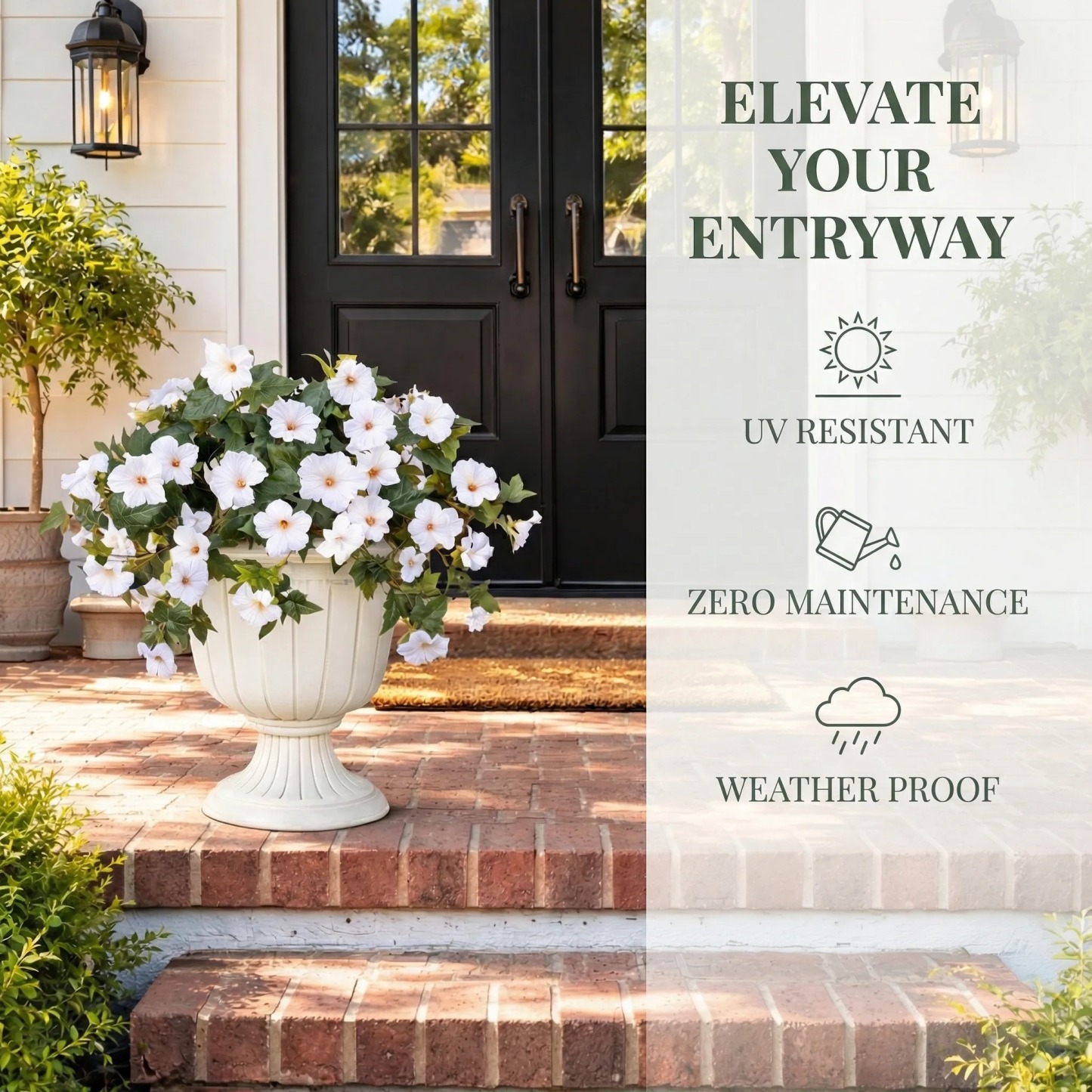 Spring Bloom Artificial Petunia Arrangement