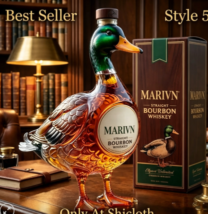 🎁 Father’s Day 60% OFF – 🔥30th Anniversary 3D Sculpted Vodka Bottle🪿