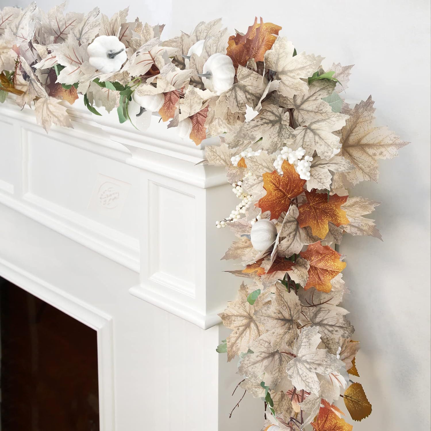 Artificial Maple Leaf Autumn Garland🍁