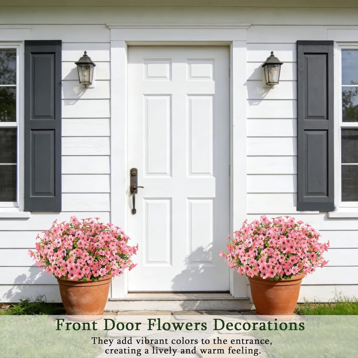 🔥70% Off Last Day🔥 Rainproof Lifelike Artificial Flowers With UV-Shield Coating💐No Watering No Fading