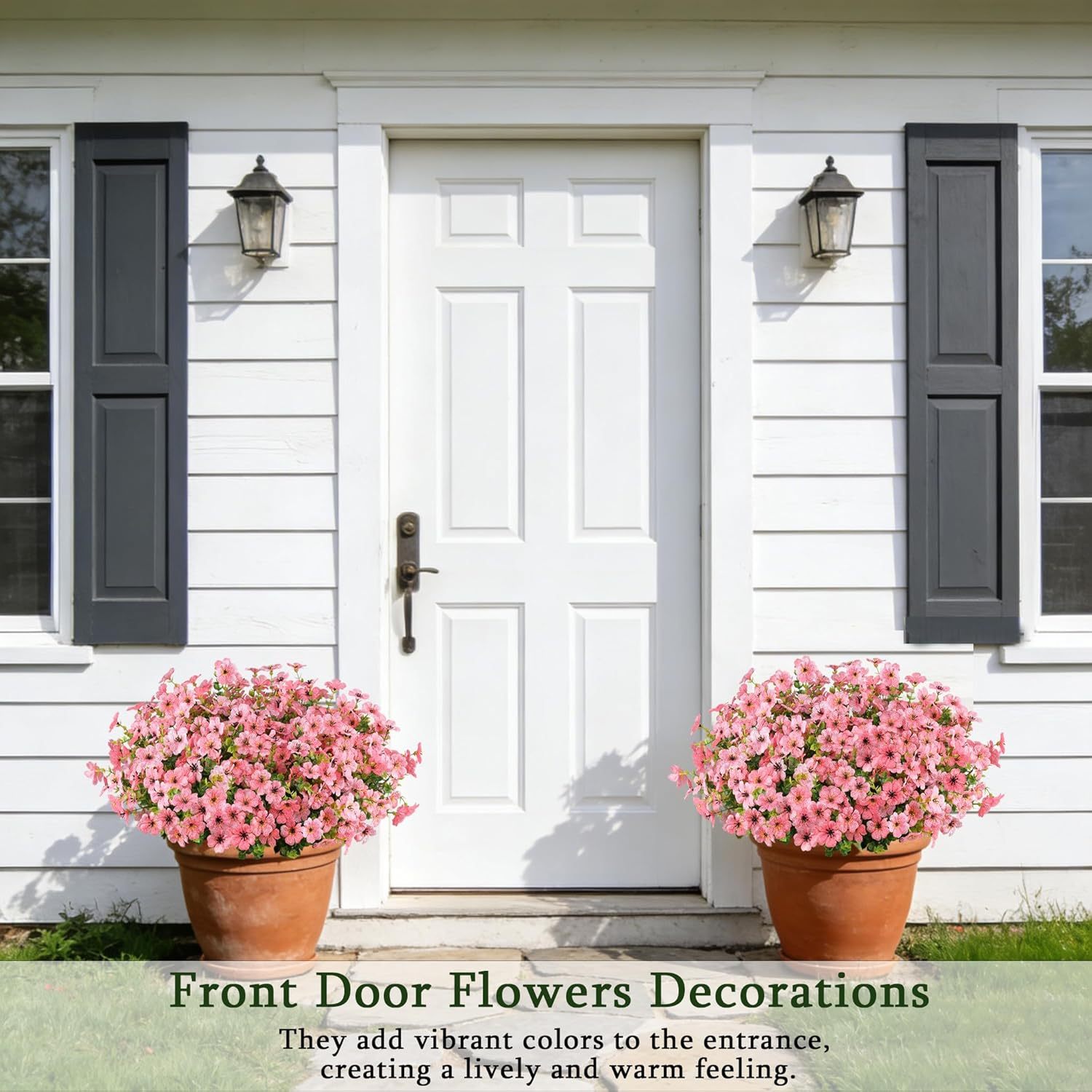 🔥70% Off Last Day🔥 Rainproof Lifelike Artificial Flowers With UV-Shield Coating💐No Watering No Fading
