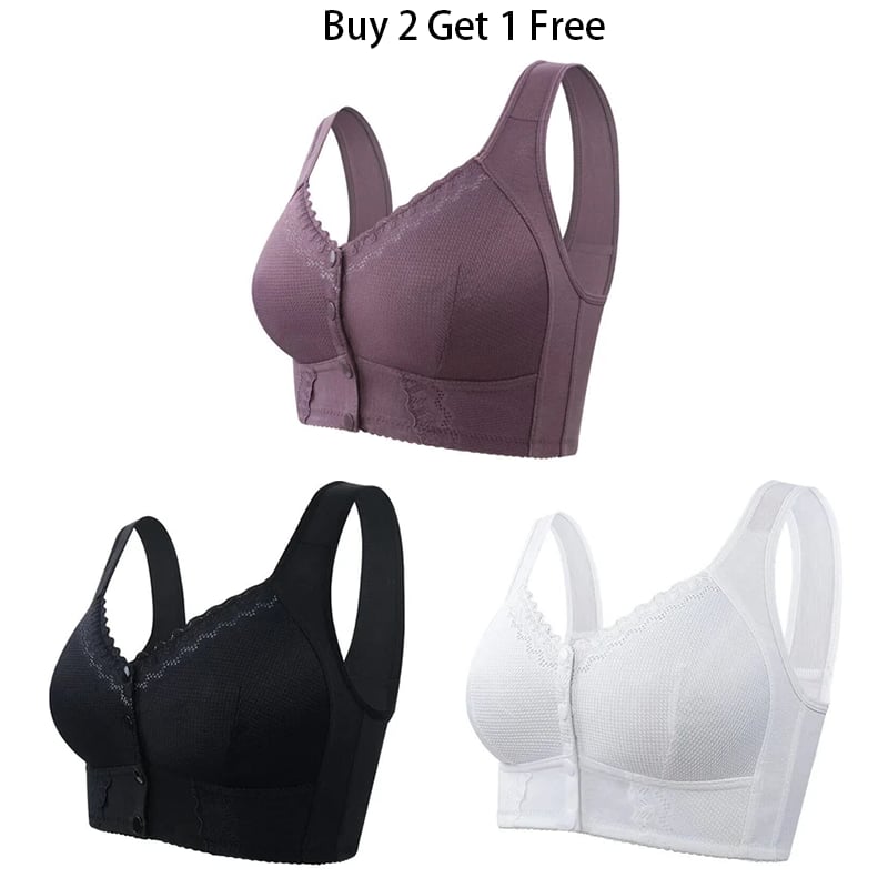 🌹Buy 2 Get 1 Free🌹Front Closure Breathable 🎀(Please Add 3/5 pcs to your Cart😍)