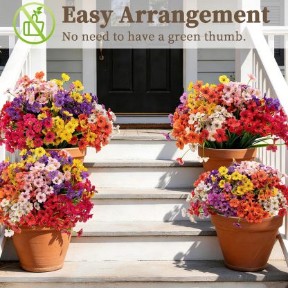 🔥70% Off Last Day🔥 Rainproof Lifelike Artificial Flowers With UV-Shield Coating💐No Watering No Fading