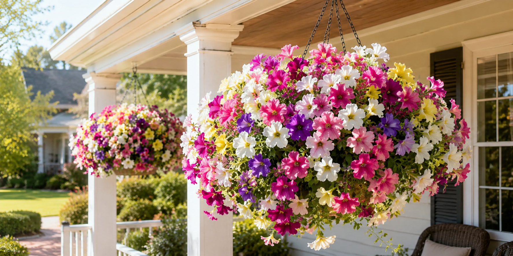 Suggested image placeholder 2 for UV Resistant Artificial Petunias Flowers landing page