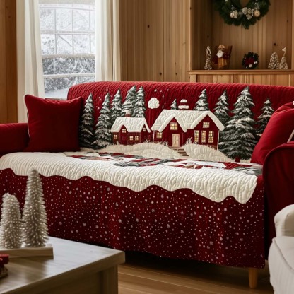 Marivn® Xmas Quilted Sofa Cover