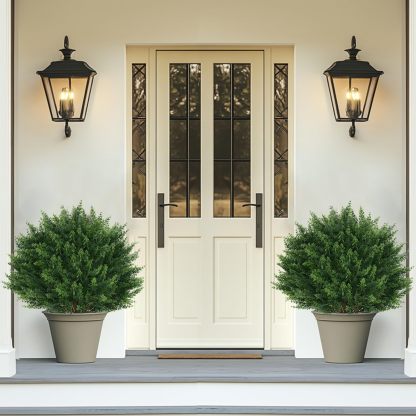 🔥UV Resistant Artificial Cedar Topiary Ball Tree