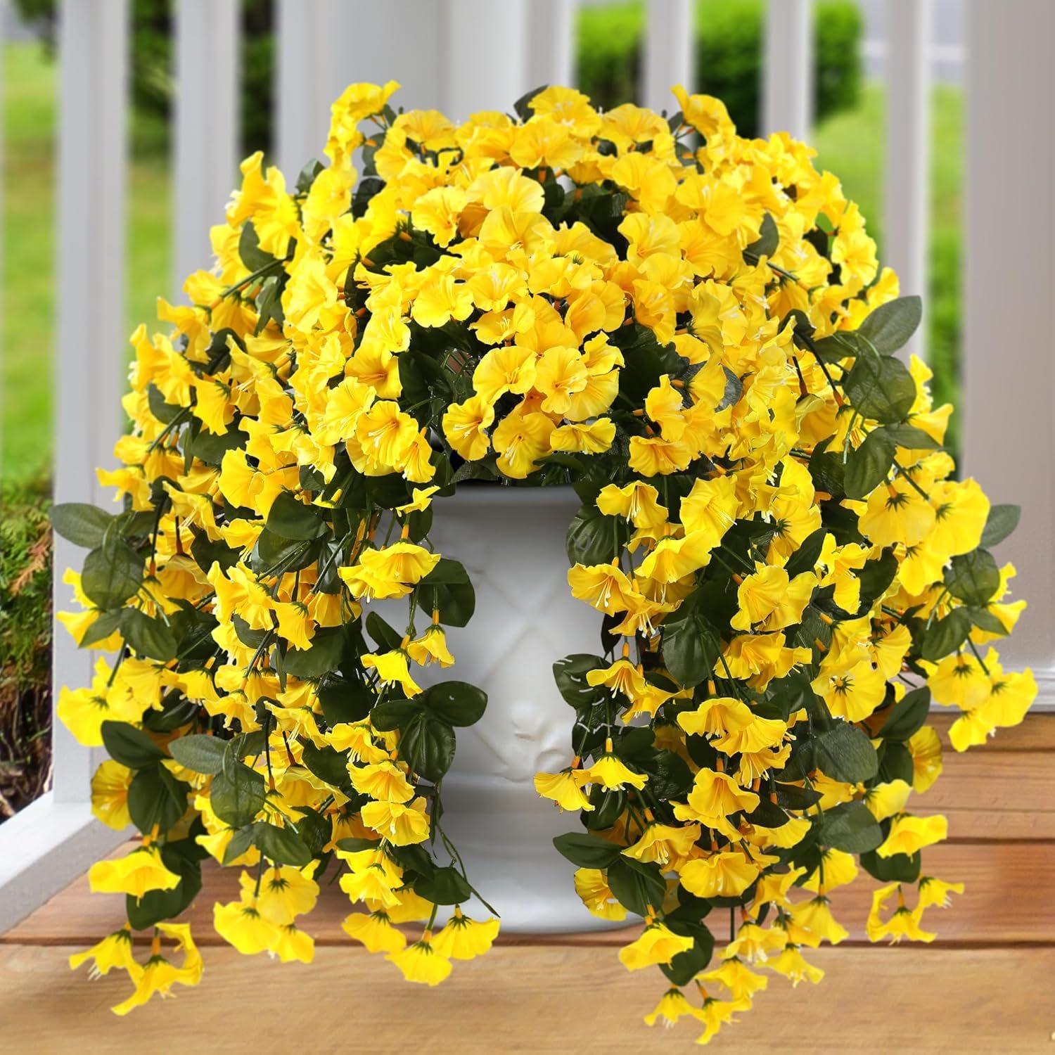 Artificial Faux Hanging Flowers Plants