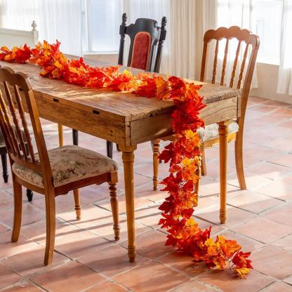 Artificial Maple Leaf Autumn Garland🍁