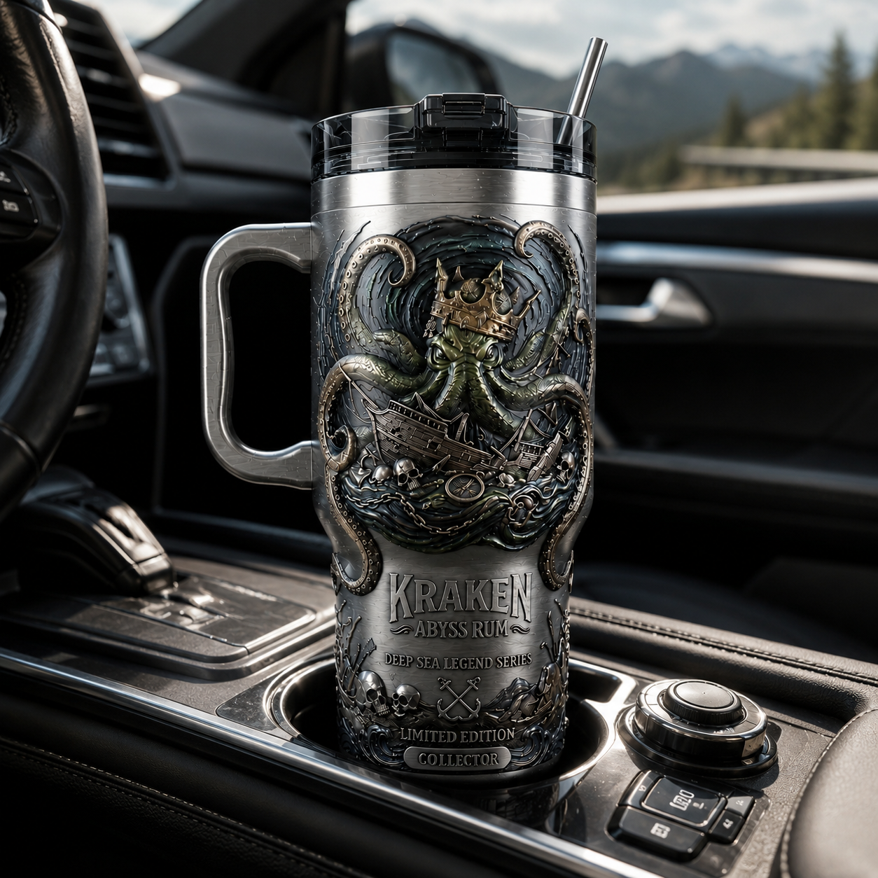 Deep Sea Legend 3D Collector Tumbler